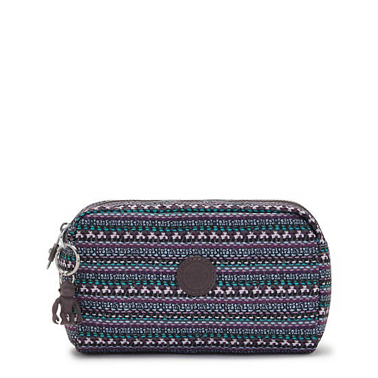 Kipling Gleam Printed Pouch Tassen Grijs | BE 2139JP